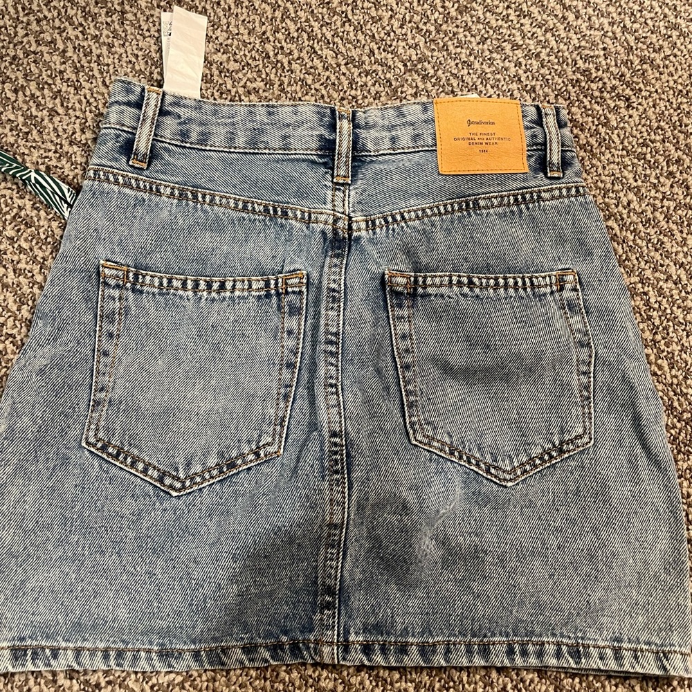 Denim skirt